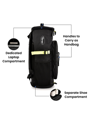 Tener 32L 3-in-1 Convertible Duffel Bag, Backpack & Hand Bag