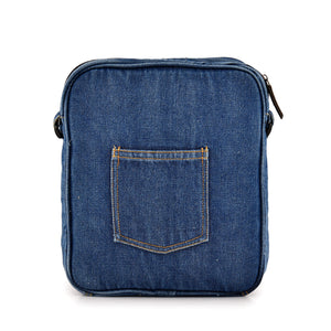 Denim 17L Laptop Cross Bag