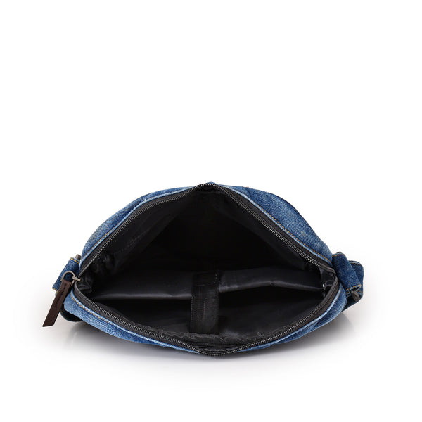 Denim 17L Laptop Cross Bag