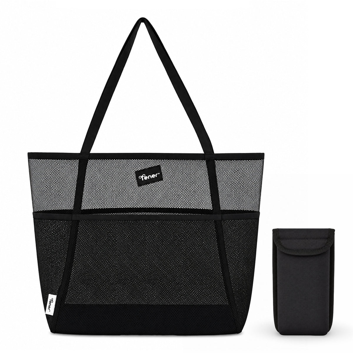 Tener 30L Mesh Beach Tote Bag