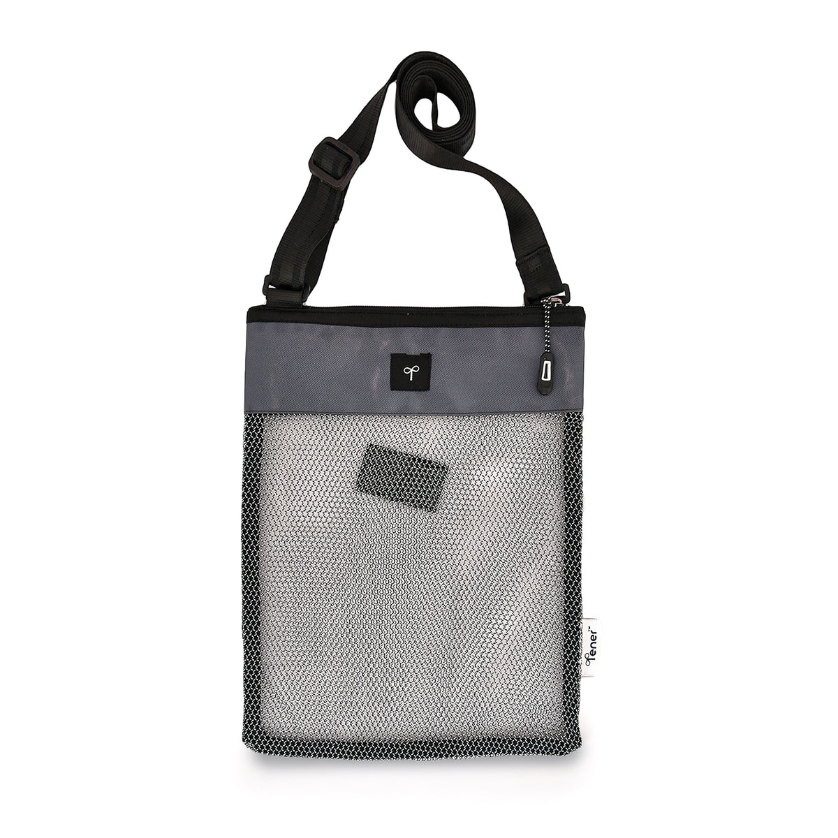 Tener 2L Mesh Crossbody Beach Bag