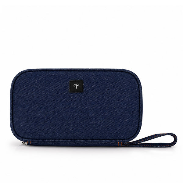 Tener 1L Raw Denim Travel Cable Organizer Pouch