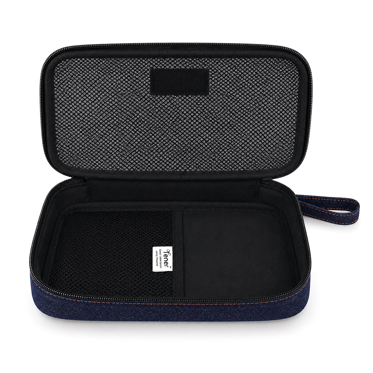 Tener 1L Raw Denim Travel Cable Organizer Pouch