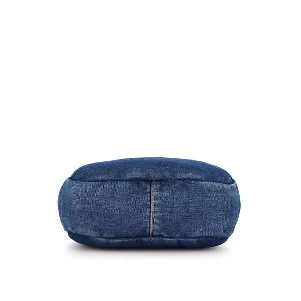 Denim 9L Sling Bag with Front & Back Utility Pockets