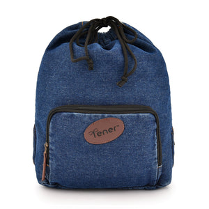 Denim 13L Casual Backpack