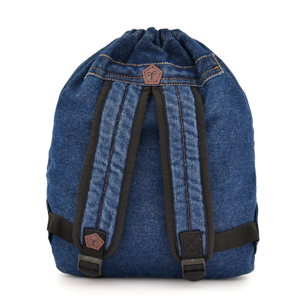 Denim 13L Casual Backpack
