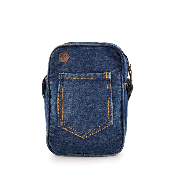 Denim 3L Crossbody Sling Bag