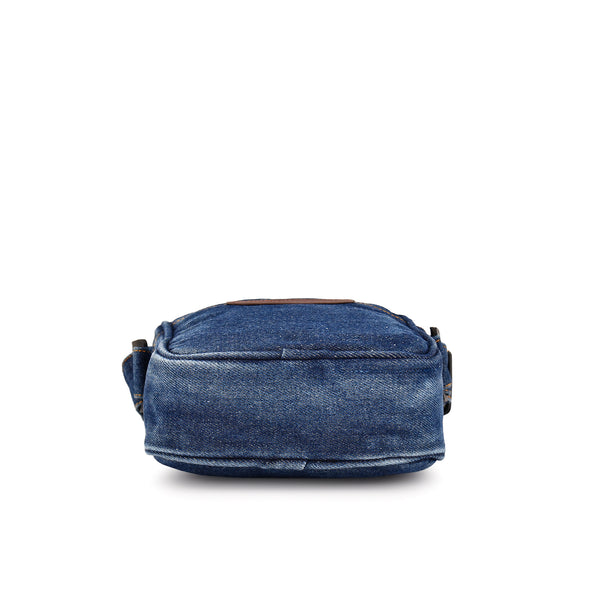 Denim 3L Crossbody Sling Bag