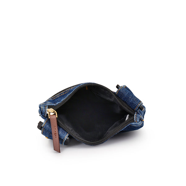 Denim Sling Bag 2.5L with 3 Utility Pockets