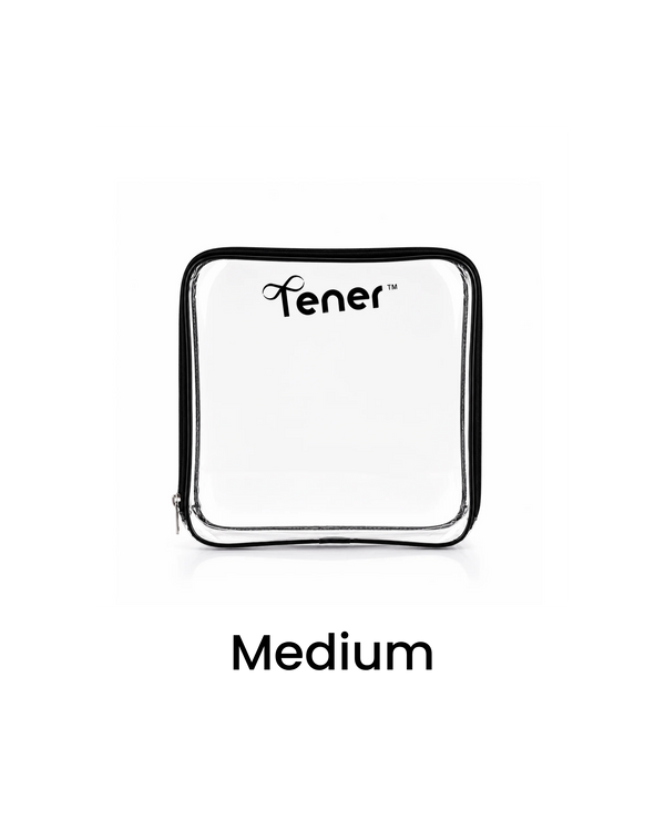Transparent Travel Organizer Pouch Set of 3