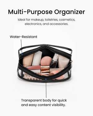 Transparent Travel Organizer Pouch