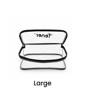 Transparent Travel Organizer Pouch Set of 3