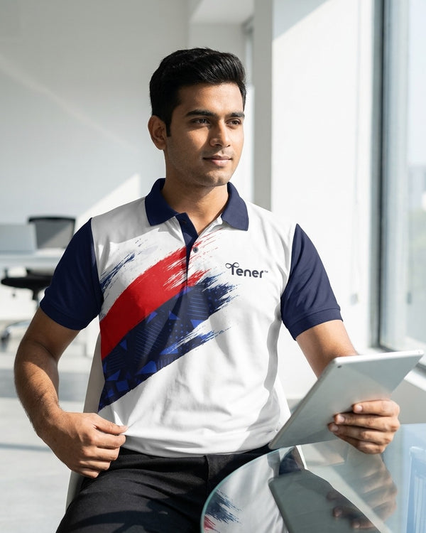 Tener "Viajar es Vivir" Travel Jersey Polo